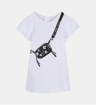 Robe avec manches volumineuses - Marc Jacobs Kids - Blanc