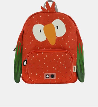 Sac à dos enfant Mr. PARROT - Trixie - Rouge