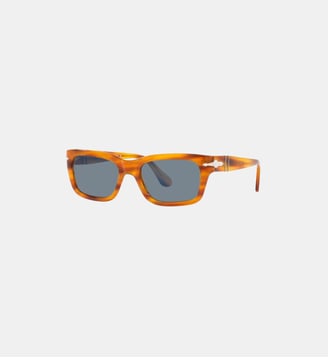 Lunettes de soleil Rectangulaire PO3301S - Persol - Rayé marron