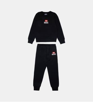Survêtement avec logo - Diesel Kids - Noir