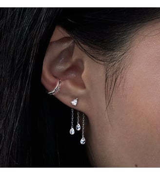 Charm Pluie d'Atlantide - Nebuleuse Bijoux - Argent