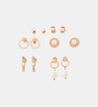 Set de 6 puces d'oreilles assorties - Balaboosté - Gold