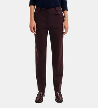 Pantalon slim 7/8 de tailleur - MALA - Pablo - Bordeaux
