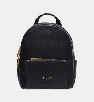 Sac à dos avec logo - Liu Jo - Noir