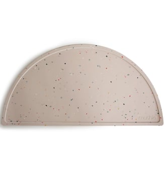 Set de table en silicone - Mushie - Écru