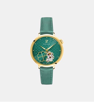 Montre automatique Esperance Vert 147K577 - Pierre Lannier - Doré