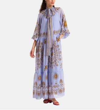 Robe Athena Olympus Placée Light Blue - La DoubleJ - Bleu clair