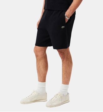 Short maille bouclette - Lacoste - Noir