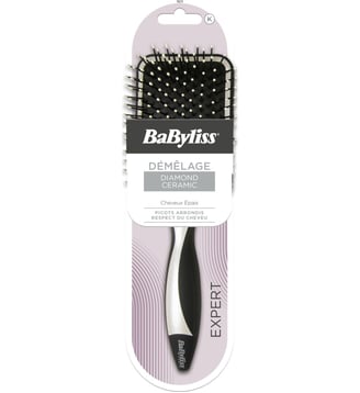 Brosse à cheveux Démêlante DIAMOND CERAMIC cheveux épais - Babyliss - Standard