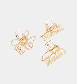Set de 3 mini pinces cheveux dorées - Balaboosté - Doré