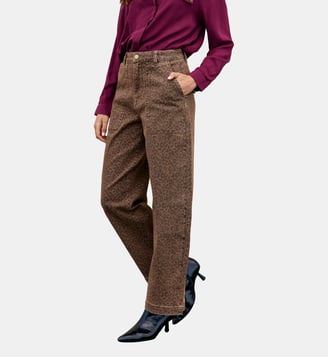 PANTALON imprimé animalier PELYAN - La Petite Etoile - Léopard