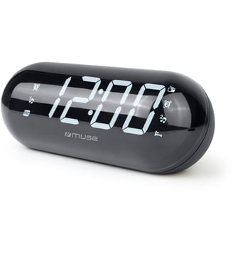 Radio réveil M-19 GL - Muse - Noir