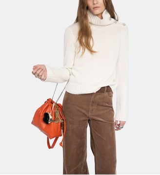 Pull Nalma 100% Cachemire - Zadig&Voltaire - Blanc écru