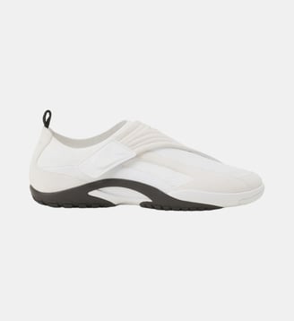 Sneaker Lnv1 En Suede Tricote - Lanvin - Blanc