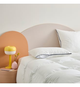 Oreiller flexi confort - Medium - Dunlopillo - Blanc