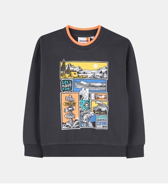 Sweat en molleton - Timberland - Fusain