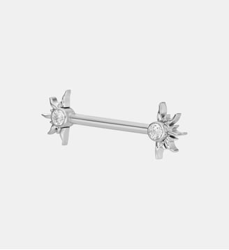 Piercing Téton Sunset Argent - Nebuleuse Bijoux - Argent