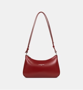 Sac trotteur Suave Ace en cuir - Lancaster - Rouge foncé