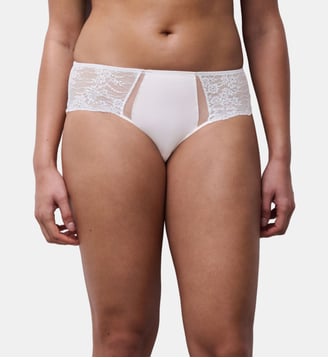 Shorty en dentelle - Chantelle Pulp - Crème