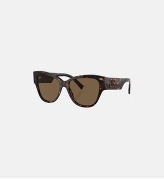 Lunettes de soleil Papillon DG4449 - Dolce & Gabbana - Marron foncé