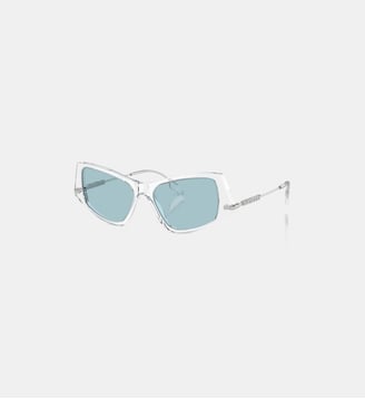 Lunettes de soleil Irrégulier BE4408 - Burberry - Transparent