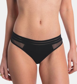 Tanga Nufit noir - Maison Lejaby - Noir