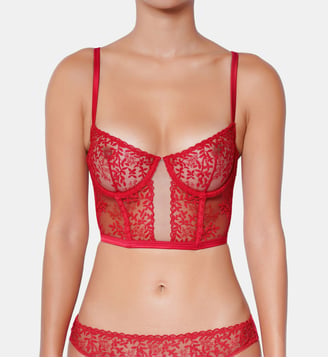 Bustier - Eglantine - Huit - Rouge