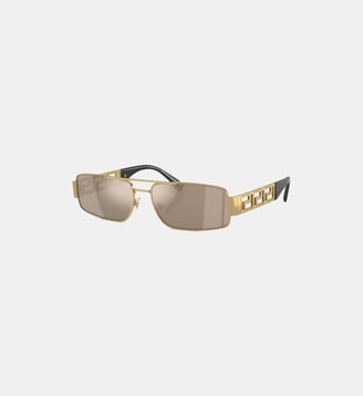 Lunettes de soleil Rectangulaire VE2257 - Versace - Jaune