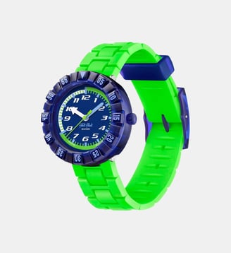 Montre Classroom creations Bleu foncé FCSP132 - Flik Flak - Bleu foncé
