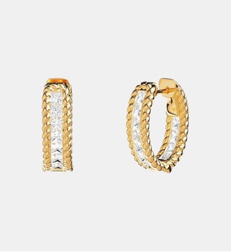 Boucles D'Oreilles Cordage - APM Monaco - Jaune