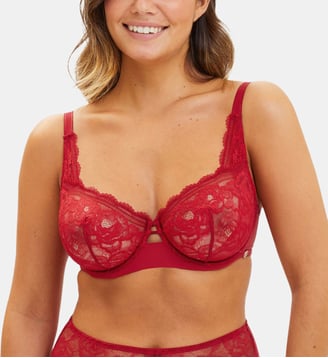 Soutien-gorge corbeille Lily - Sans Complexe - Rouge
