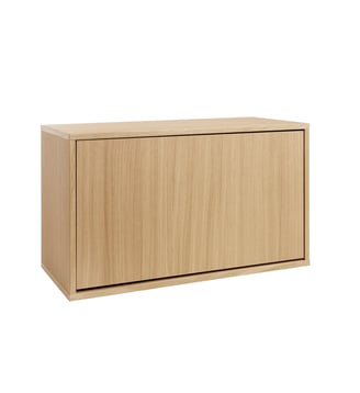Boîte de rangement en bois Recollector - OYOY - Marron