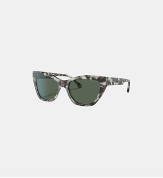 Lunettes de soleil Œil de chat EA4176 - Emporio Armani - Marron clair