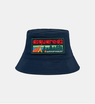 Bob avec logo - Dsquared2 - Bluette crépusculaire