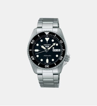 Montre automatique Sport Noir SRPK29K1 - Seiko 5 - Argenté