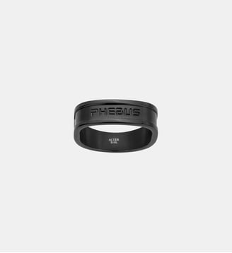 Bague en PVD - Phebus - Noir