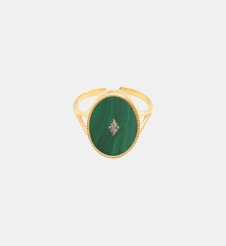 Bague plaqué or  CASSIOPÉE Nilaï