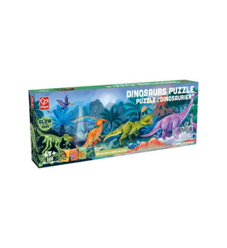 Puzzle XXL Dinosaures version FR - Hape - Multicolore