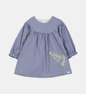 Robe - Nuage coton rayures - Tartine Et Chocolat - Bleu