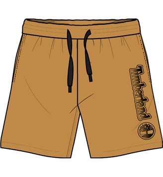 Short bermuda tricoté - Timberland - Ocre noir