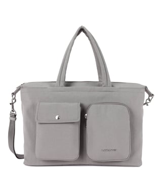 Sac cabas main Basic Pocket - Lancaster - Gris
