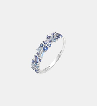 Bague Ophélie Bleue Or Blanc - PIAPARIS - Or blanc