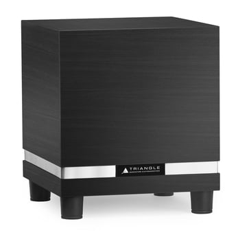 Caisson de basse THETIS 340 Frene Noir - Triangle - Noir