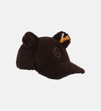 Casquette en polaire duveteuse - BOSS Kidswear - Tourbe