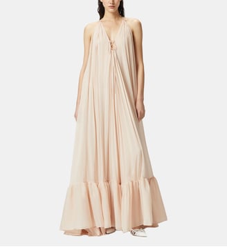 Robe dos nu longue et ample - Pinko - Multicolore