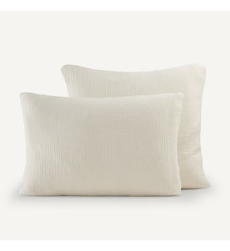 Taie d'oreiller enfant gaze de coton bio AM.PM