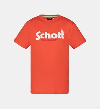 T-shirt imprimé - Schott - Orange