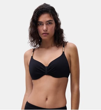 Haut de maillot de bain armatures emboîtant - Chantelle - Noir