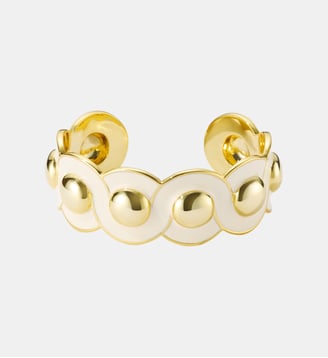 Bracelet jonc Moon Doré 24-MOO-BSO03-PAR - Bangle Up - Doré blanc