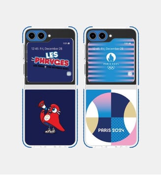 Coque Samsung Z Flip 5 Coque JO 2024 - Samsung - Transparent